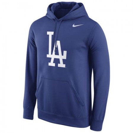 Los Angeles Dodgers Logo Performance Pullover Royal MLB Hoodie