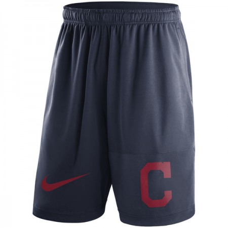 Men's Cleveland indians Nike Navy Dry Fly Shorts