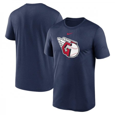 Men's Cleveland Guardians Navy T-Shirt