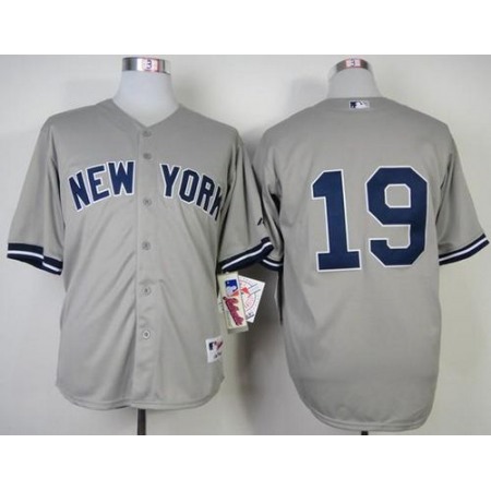 Yankees #19 Masahiro Tanaka Grey Stitched MLB Jersey