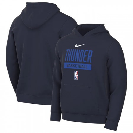 Men's Oklahoma City Thunder Nave Spotlight Fleece Overhead Hoodie