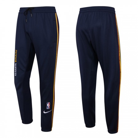 Men's Denver Nuggets Navy Performance Showtime Basketball Pants