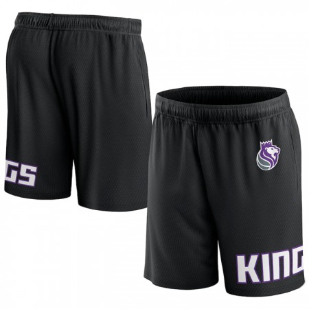 Men's Sacramento Kings Black Free Throw Mesh Shorts