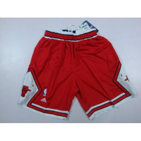 Chicago Bulls Red NBA Shorts