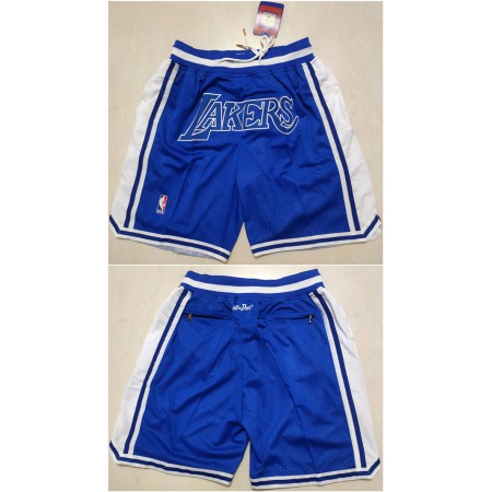 Men's Los Angeles Lakers Blue Shorts (Run Small)