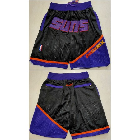 Men's Phoenix Suns Black Shorts (Run Small)