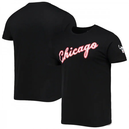 Men's Chicago Bulls Black Basketball T-Shirt