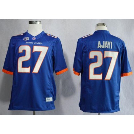 Broncos #27 Jay Ajayi Blue Stitched NCAA Jersey