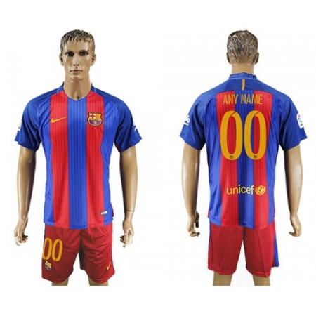 Barcelona Personalized Home Soccer Club Jersey