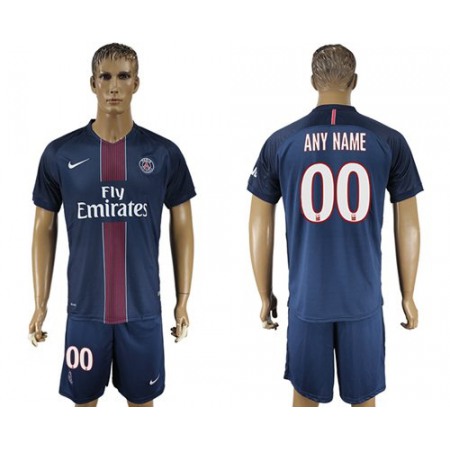 Paris Saint-Germain Personalized Home Soccer Club Jersey