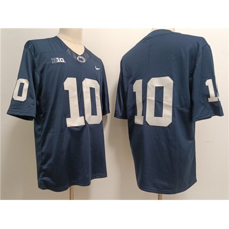 Men's Notre Dame Fighting Irish #10 Sam Hartman Navy Limited Stitched Jersey