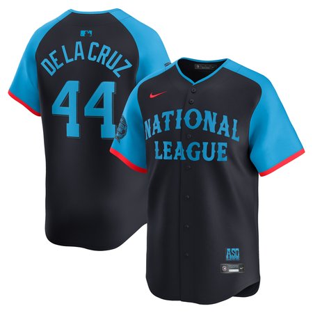 Men's National League Elly De La Cruz Nike Navy 2024 MLB All-Star Game Limited Player Jersey