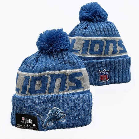 Detroit Lions Knit Hat