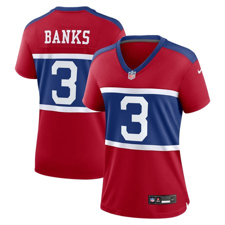 Women's New York Giants Deonte Banks Nike Century Red Alternate Player Game Jersey