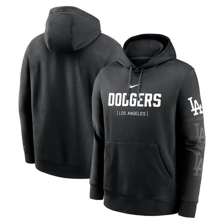 Men's Los Angeles Dodgers 2024 World Series Champions Black Hoodie