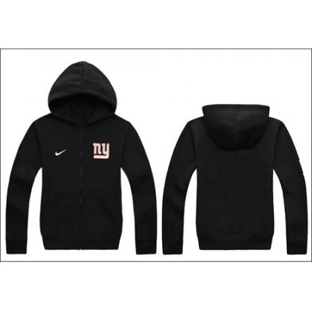 Nike New York Giants Authentic Logo Hoodie Black