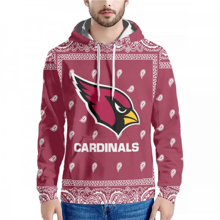 Men's Arizona Cardinals Red Pullover Hoodie