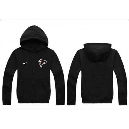 Nike Atlanta Falcons Authentic Logo Hoodie Black