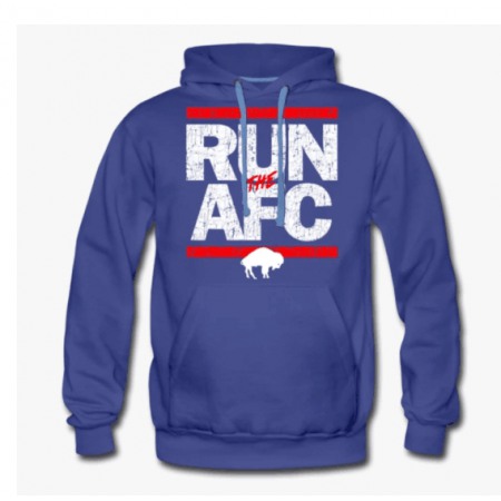 Men's Buffalo Bills Blue AFC Premium Hoodie