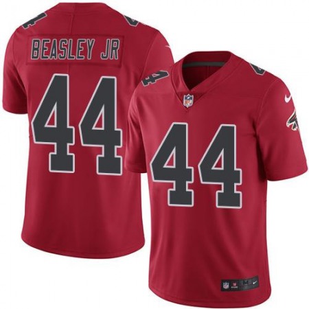 Falcons #44 Vic Beasley Jr Red Youth Stitched NFL Limited Rush Jersey