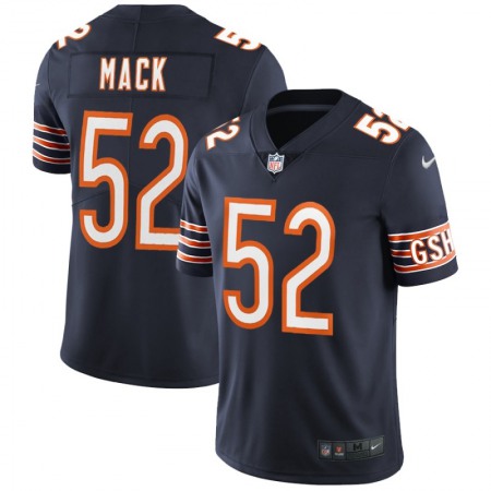 Youth Chicago Bears #52 Khalil Mack Navy Vapor Untouchable Limited Stitched NFL Jersey