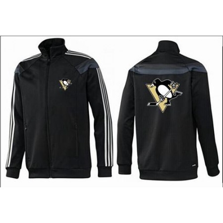 NHL Pittsburgh Penguins Zip Jackets Black-3