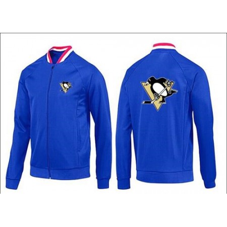 NHL Pittsburgh Penguins Zip Jackets Blue-1