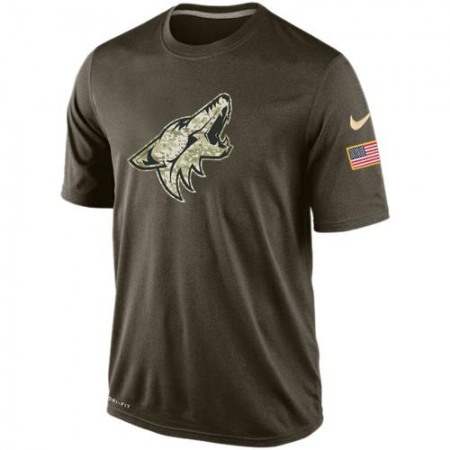 Men's Phoenix Coyotes Salute To Service Nike Dri-FIT T-Shirt