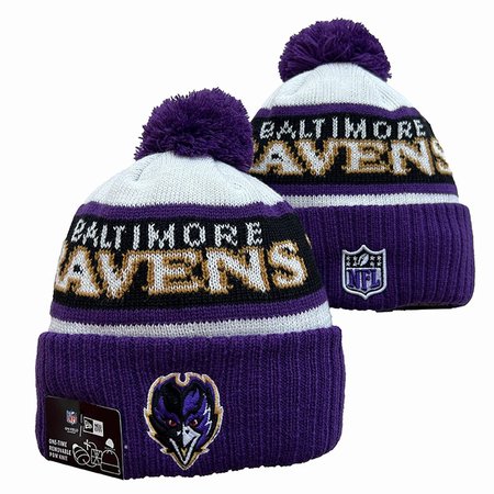 Baltimore Ravens Beanies Knit Hat