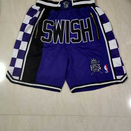 Sacramento Kings Purple Shorts