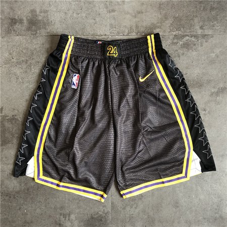 Los Angeles Lakers Black Shorts