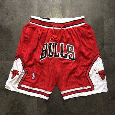 Chicago Bulls Red Shorts