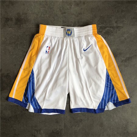 Golden State Warriors White Shorts